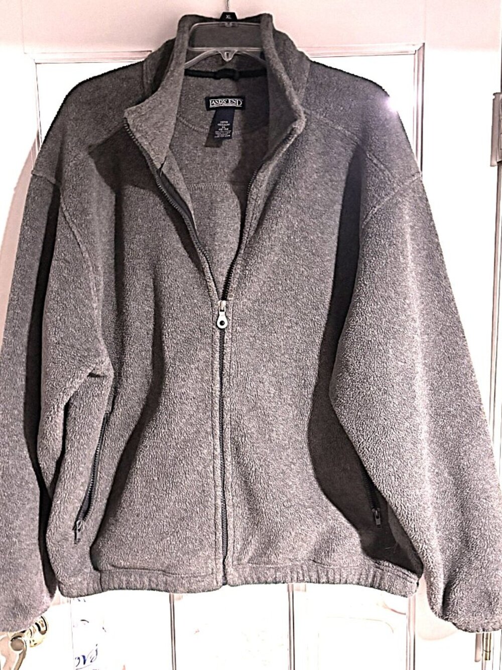 Land's End Men's Fleece Jacket XL - EUC